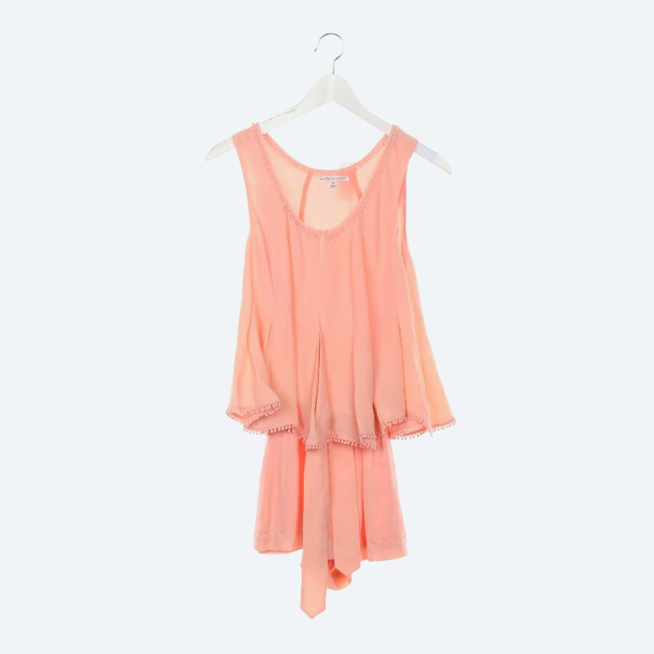 Image 1 of Silk Jumpsuit XS Orange in color Orange | Vite EnVogue