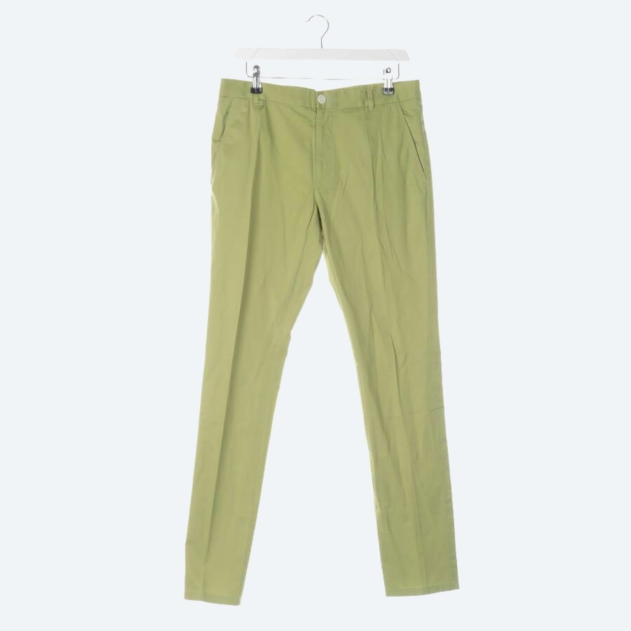 Image 1 of Trousers 48 Light Green in color Green | Vite EnVogue