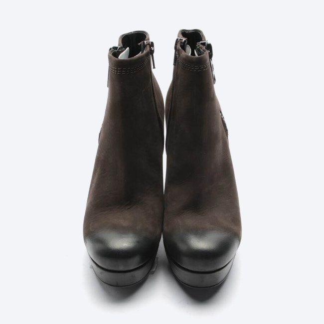 Image 2 of Ankle Boots EUR 41 Dark Brown in color Brown | Vite EnVogue