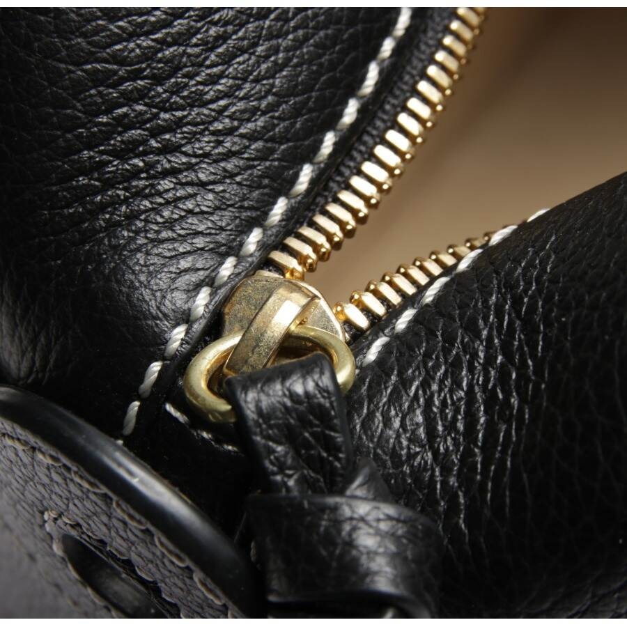 Image 8 of Small Cecilya Bowling Bag Handbag Black in color Black | Vite EnVogue