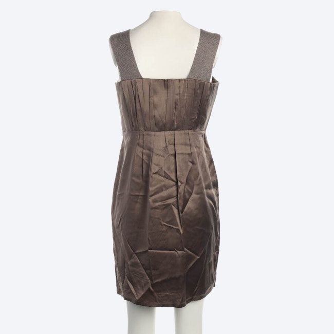 Image 2 of Silk Dress 38 Copper in color Metallic | Vite EnVogue