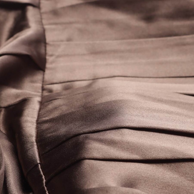 Image 3 of Silk Dress 38 Copper in color Metallic | Vite EnVogue