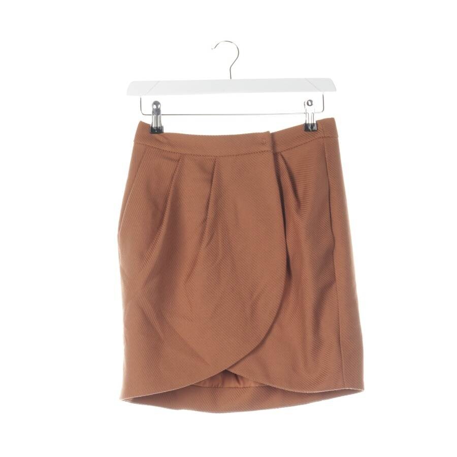 Image 1 of Skirt 32 Brown in color Brown | Vite EnVogue
