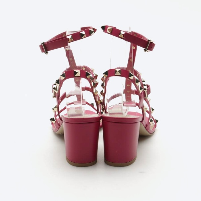 Image 3 of Rockstud Heeled Sandals EUR38 Pink in color Pink | Vite EnVogue