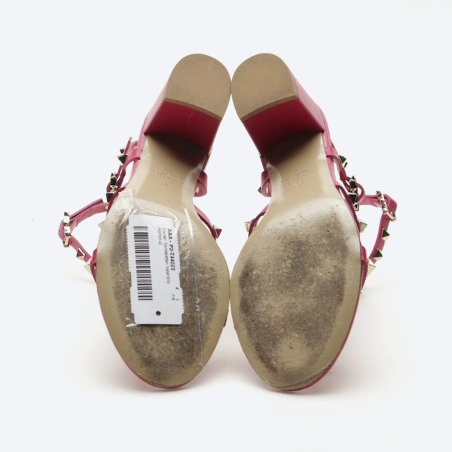 Image 4 of Rockstud Heeled Sandals EUR38 Pink in color Pink | Vite EnVogue