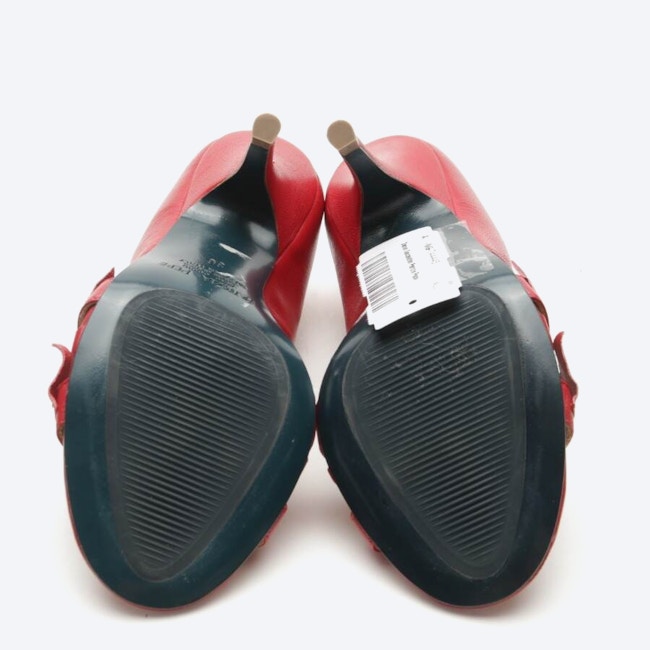 Image 4 of Heeled Sandals EUR 36 Red in color Red | Vite EnVogue