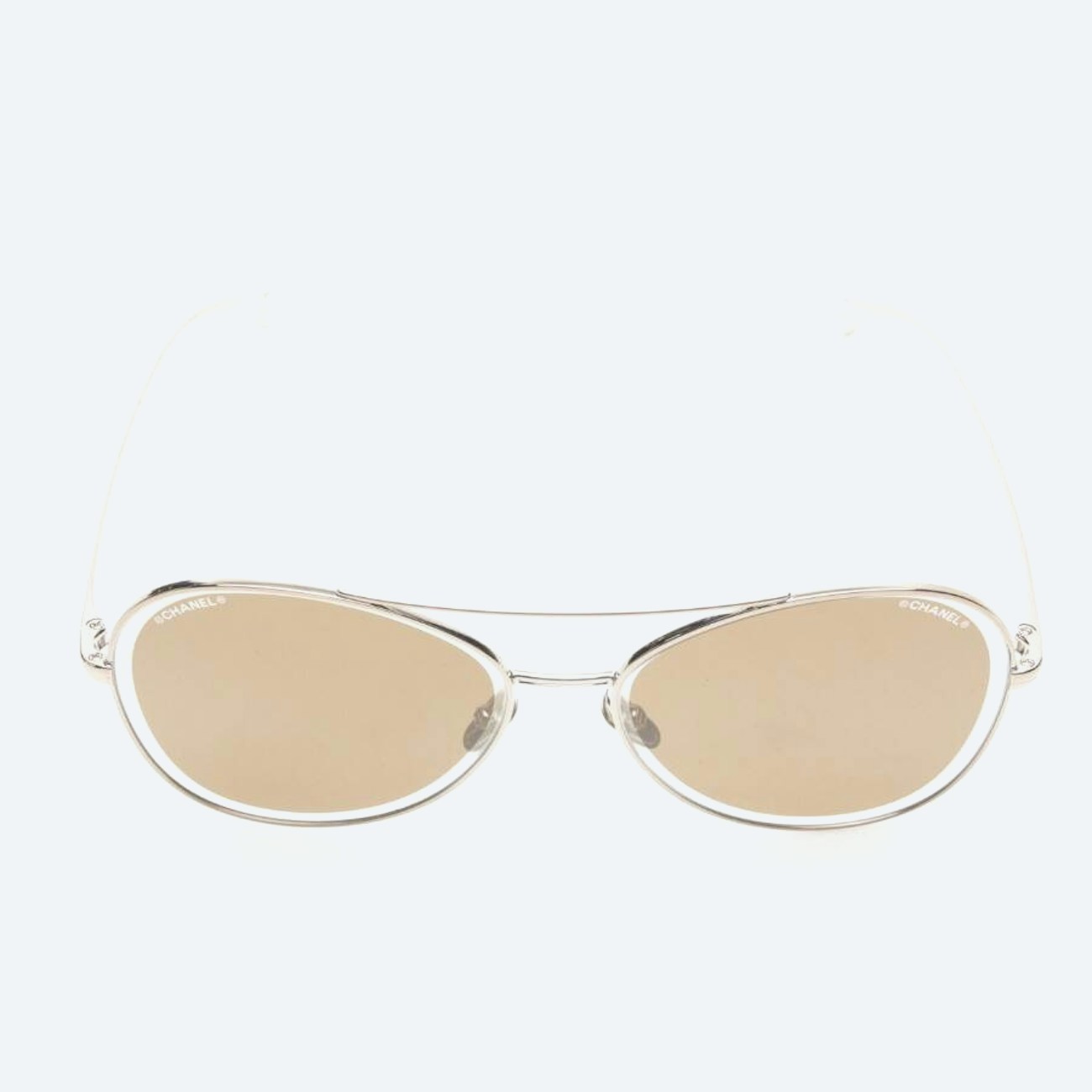 Image 1 of 4260 Sunglasses Gold in color Metallic | Vite EnVogue