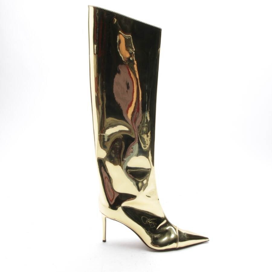 Image 1 of Boots EUR 39.5 Gold in color Metallic | Vite EnVogue