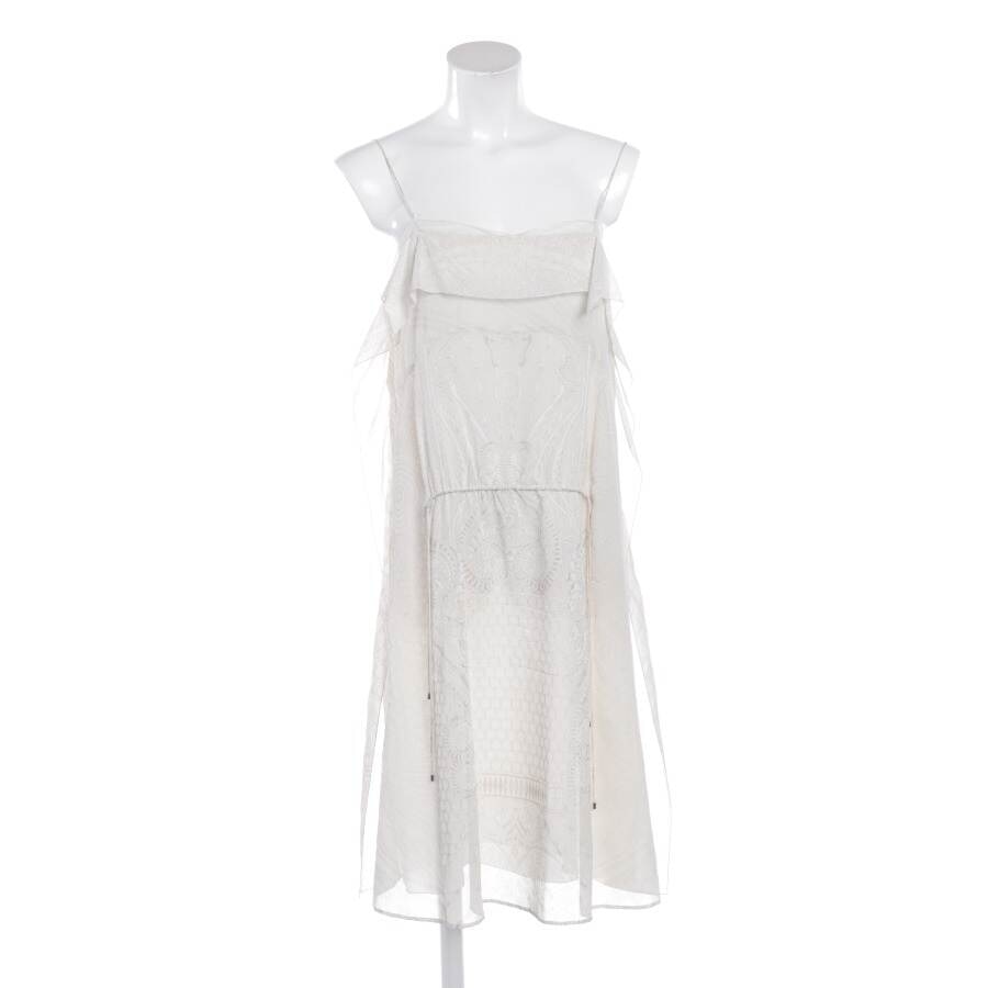 Image 1 of Silk Dress 38 Cream in color White | Vite EnVogue
