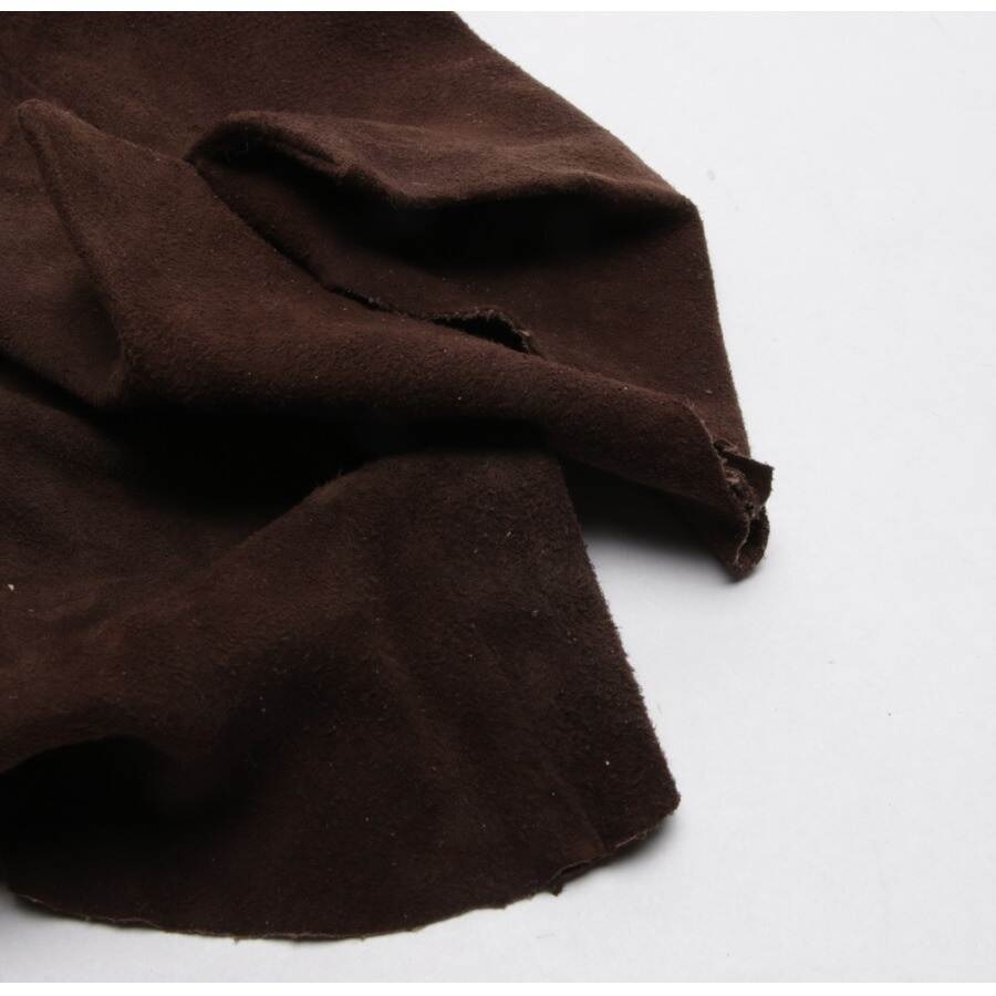 Image 3 of Leather Pants 28 Brown in color Brown | Vite EnVogue