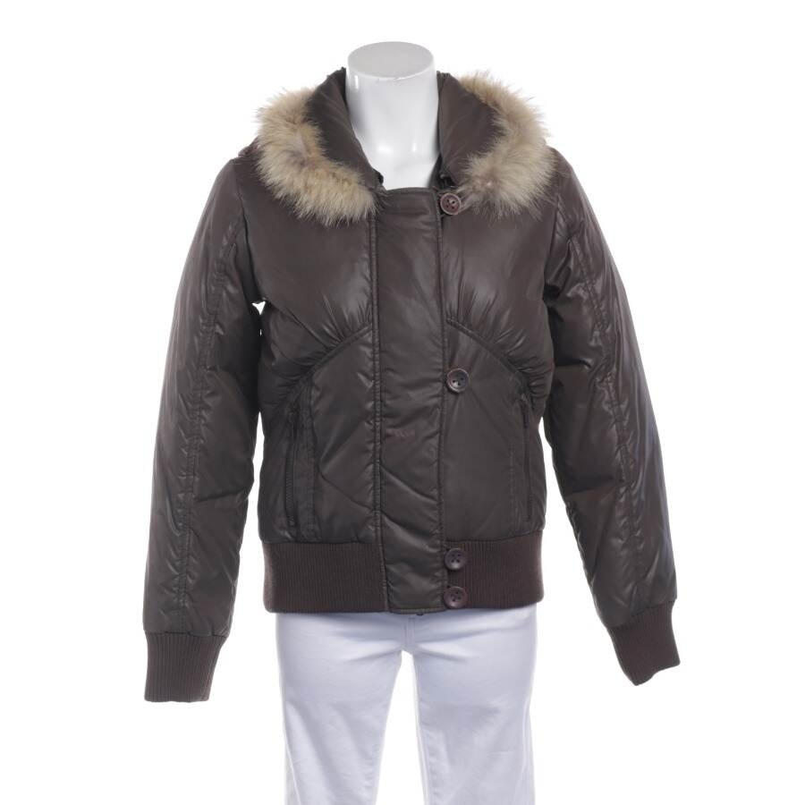 Image 1 of Winter Jacket 36 Dark Brown in color Brown | Vite EnVogue