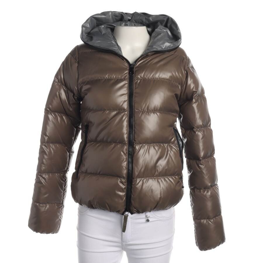 Image 1 of Quilted Jacket 34 Brown in color Brown | Vite EnVogue