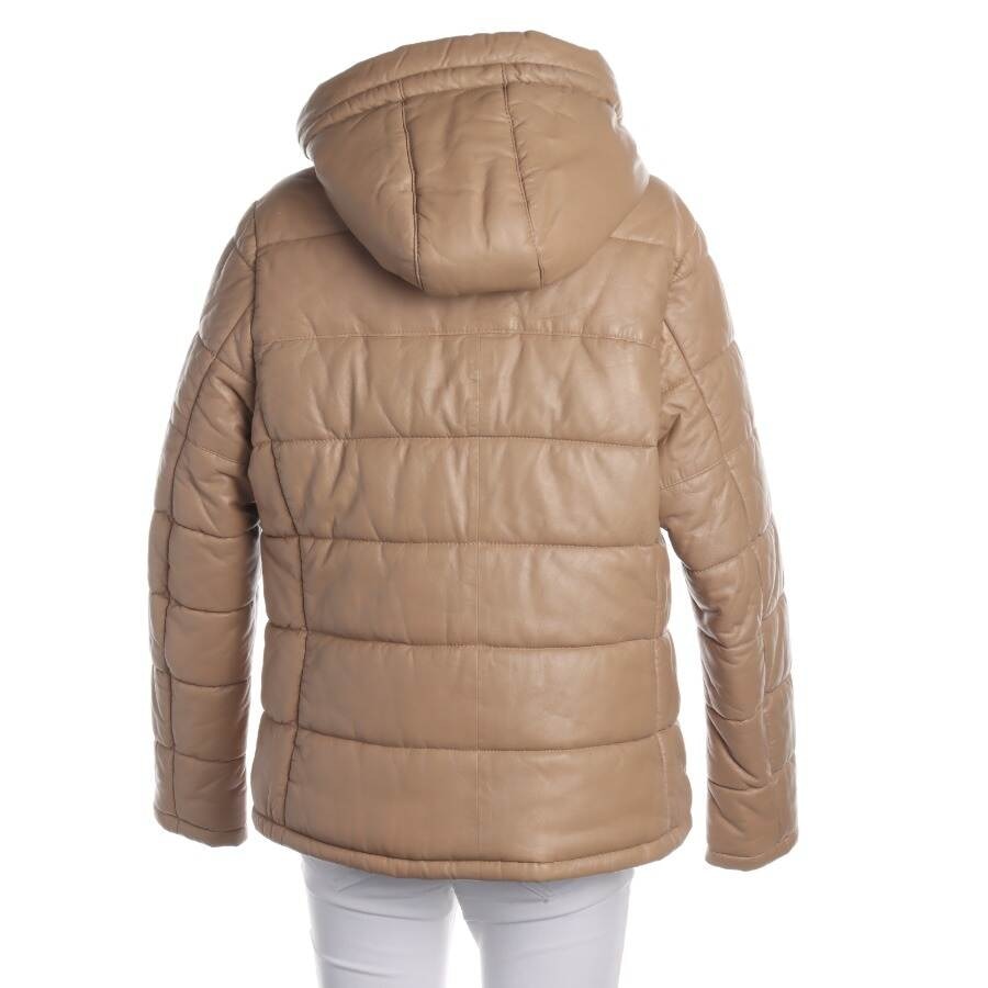 Image 2 of Quilted Jacket XL Light Brown in color Brown | Vite EnVogue