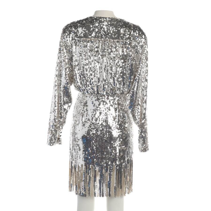 Image 2 of Cocktail Dress 32 Silver in color Metallic | Vite EnVogue