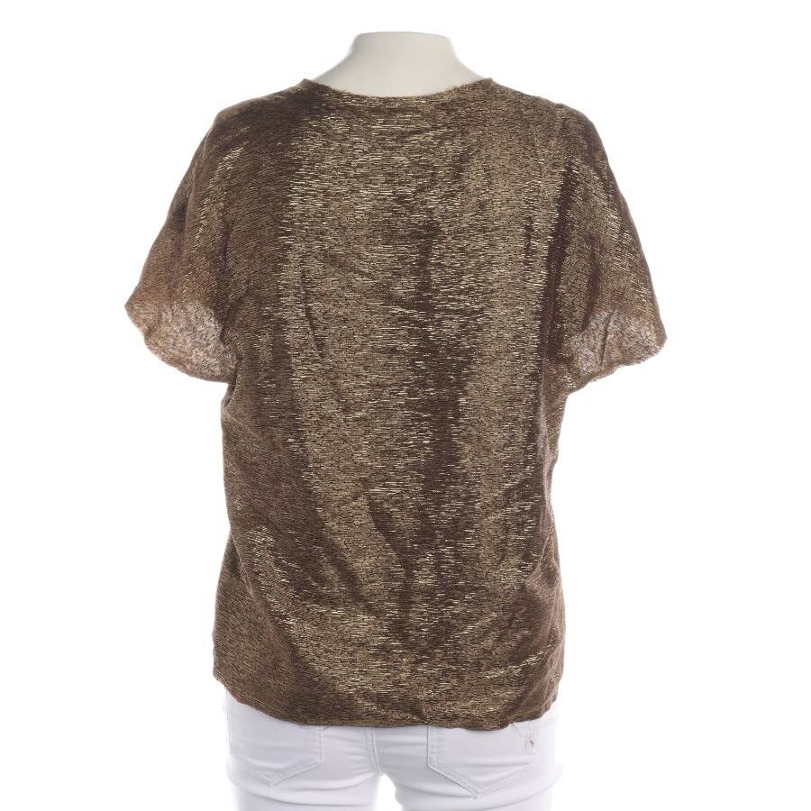Image 2 of Shirt M Gold in color Metallic | Vite EnVogue