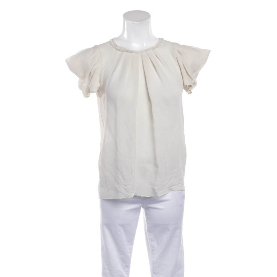 Image 1 of Silk Shirt 34 Beige in color White | Vite EnVogue