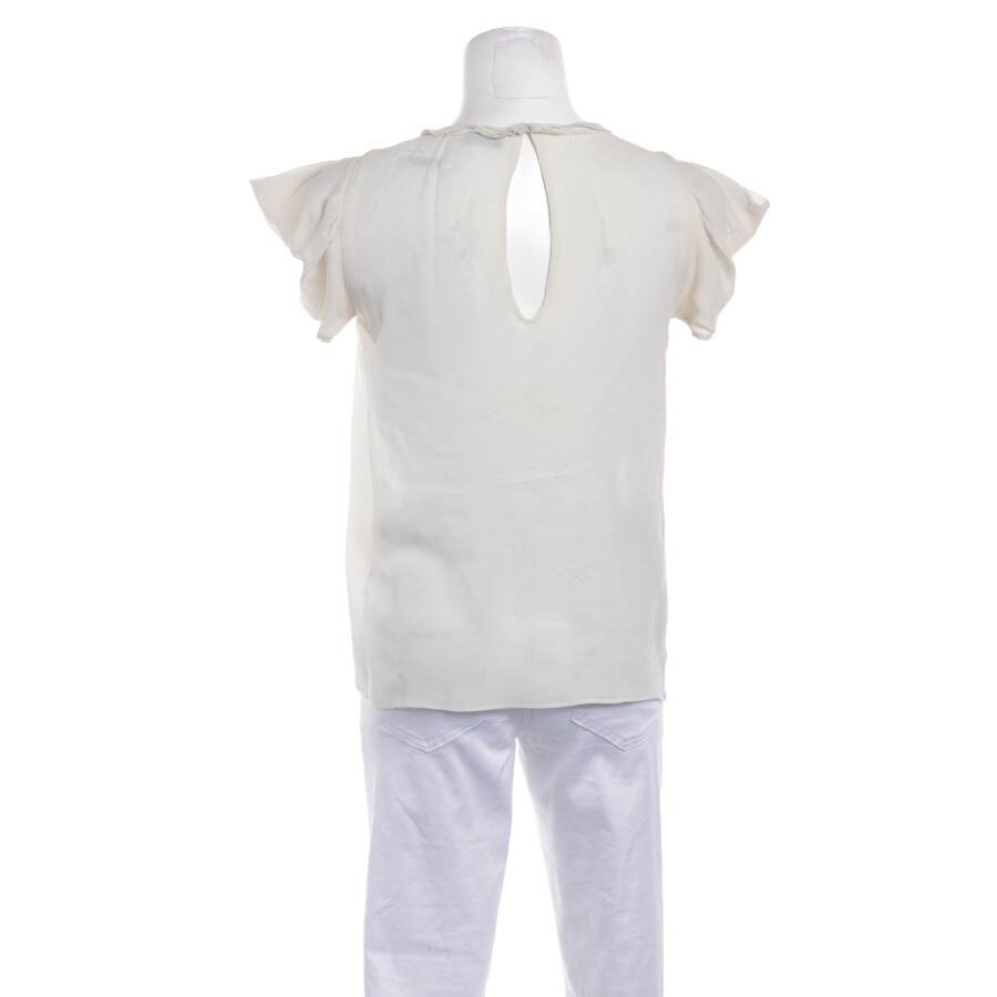 Image 2 of Silk Shirt 34 Beige in color White | Vite EnVogue