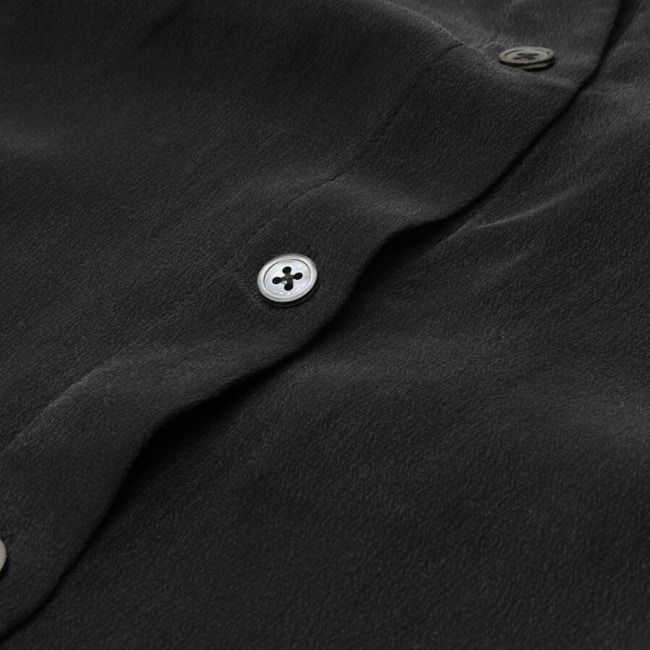 Image 3 of Silk Shirt XS Dark Gray in color Gray | Vite EnVogue