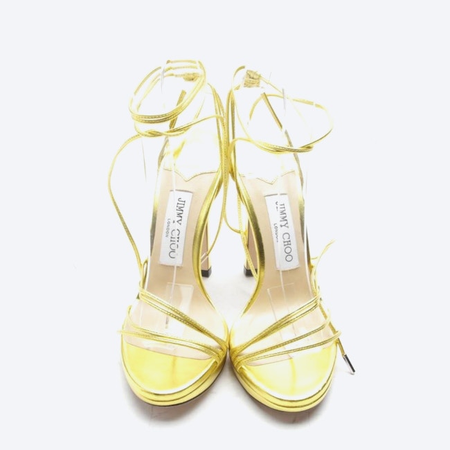 Image 2 of Antia Heeled Sandals EUR 37.5 Yellow in color Yellow | Vite EnVogue