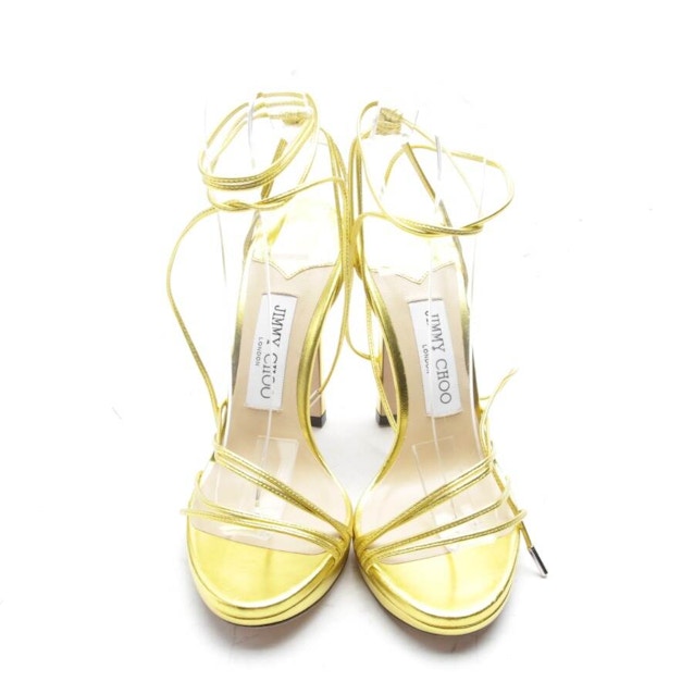 Antia Heeled Sandals EUR 37.5 Yellow | Vite EnVogue