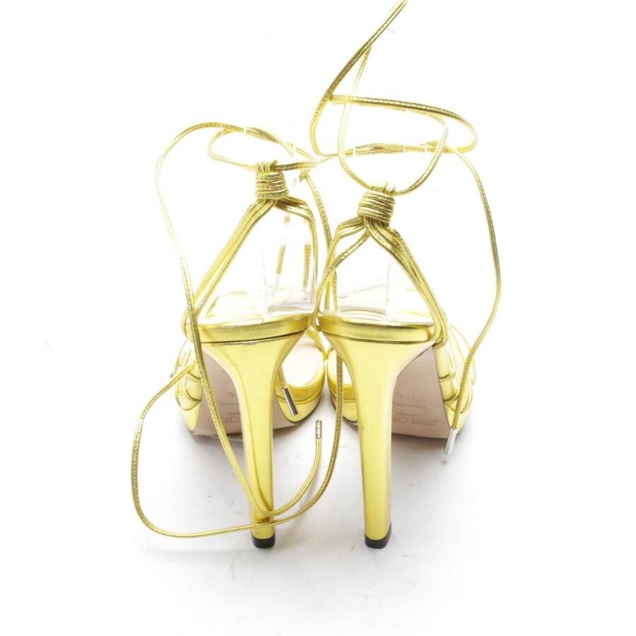 Image 3 of Antia Heeled Sandals EUR 37.5 Yellow in color Yellow | Vite EnVogue
