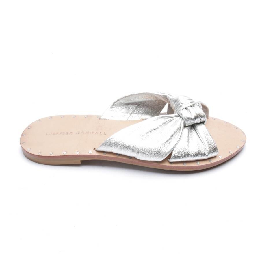 Image 1 of Sandals EUR 36 Silver in color Metallic | Vite EnVogue