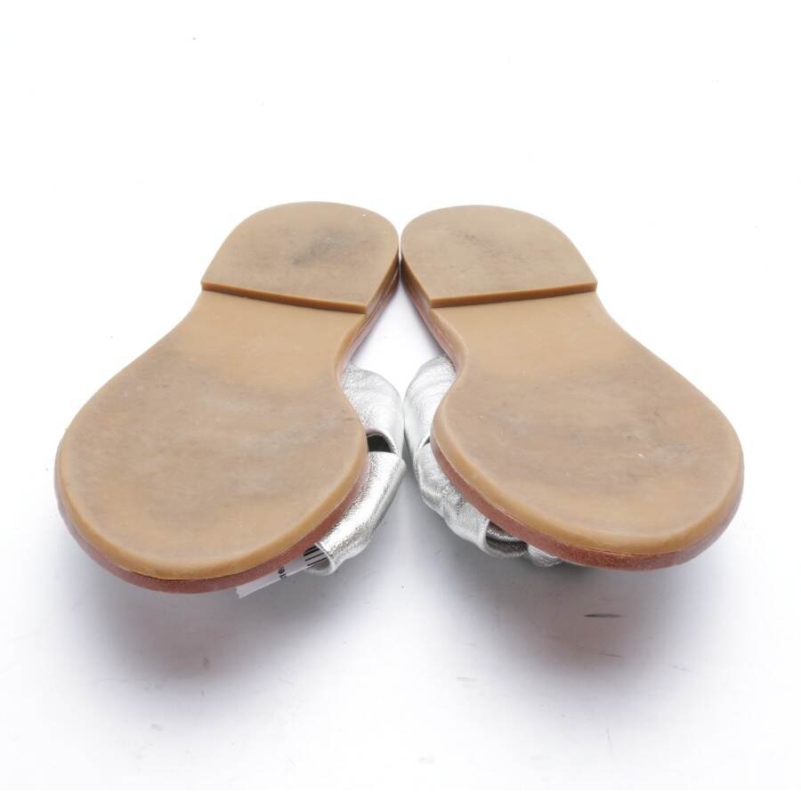 Image 4 of Sandals EUR 36 Silver in color Metallic | Vite EnVogue