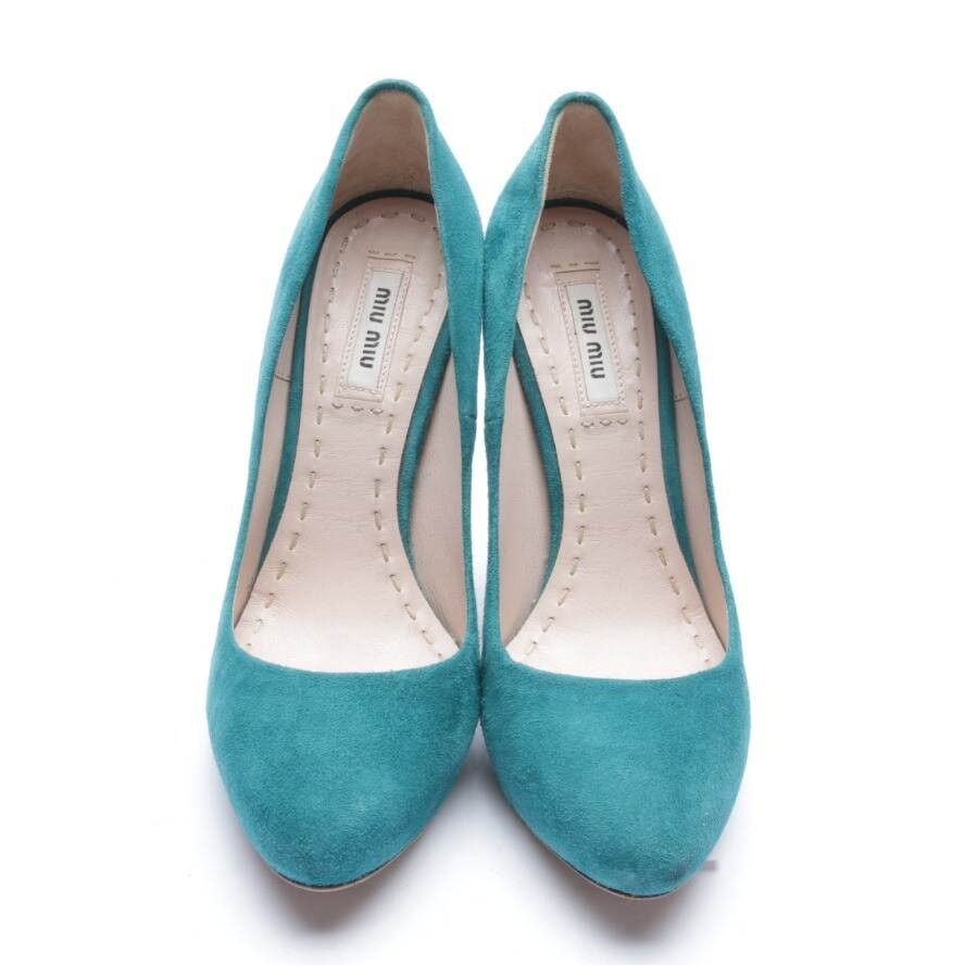 Image 2 of High Heels EUR 36 Turquoise in color Green | Vite EnVogue