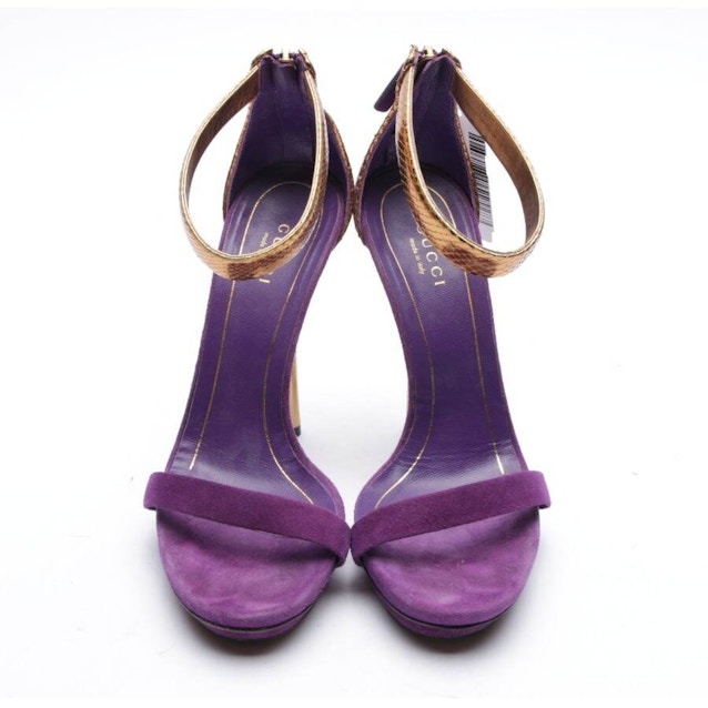 Heeled Sandals EUR 36 Dark Purple | Vite EnVogue