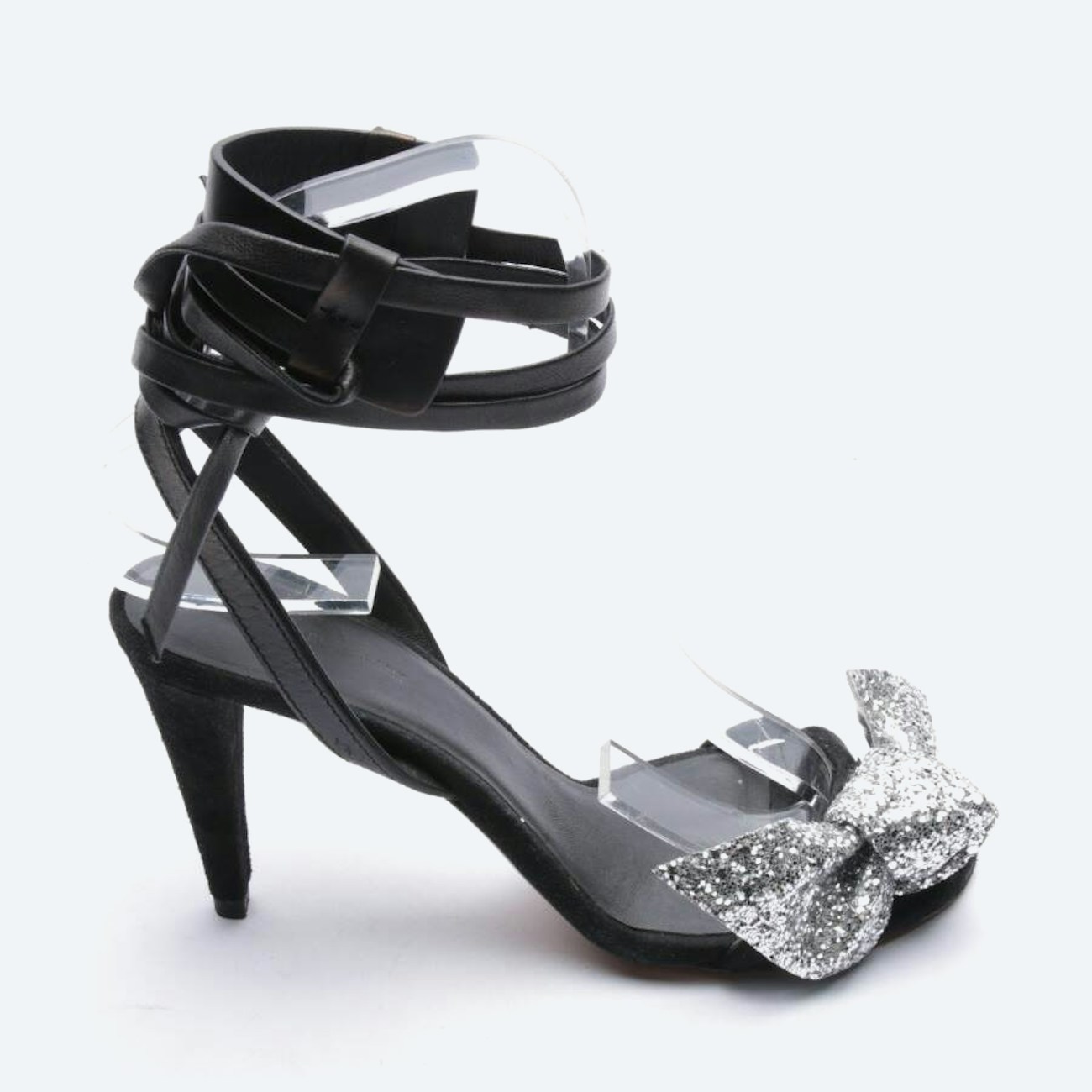 Image 1 of Heeled Sandals EUR 36 Black in color Black | Vite EnVogue