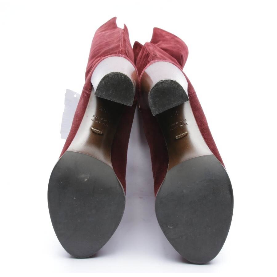 Image 4 of Overknee Boots EUR 35.5 Bordeaux in color Red | Vite EnVogue