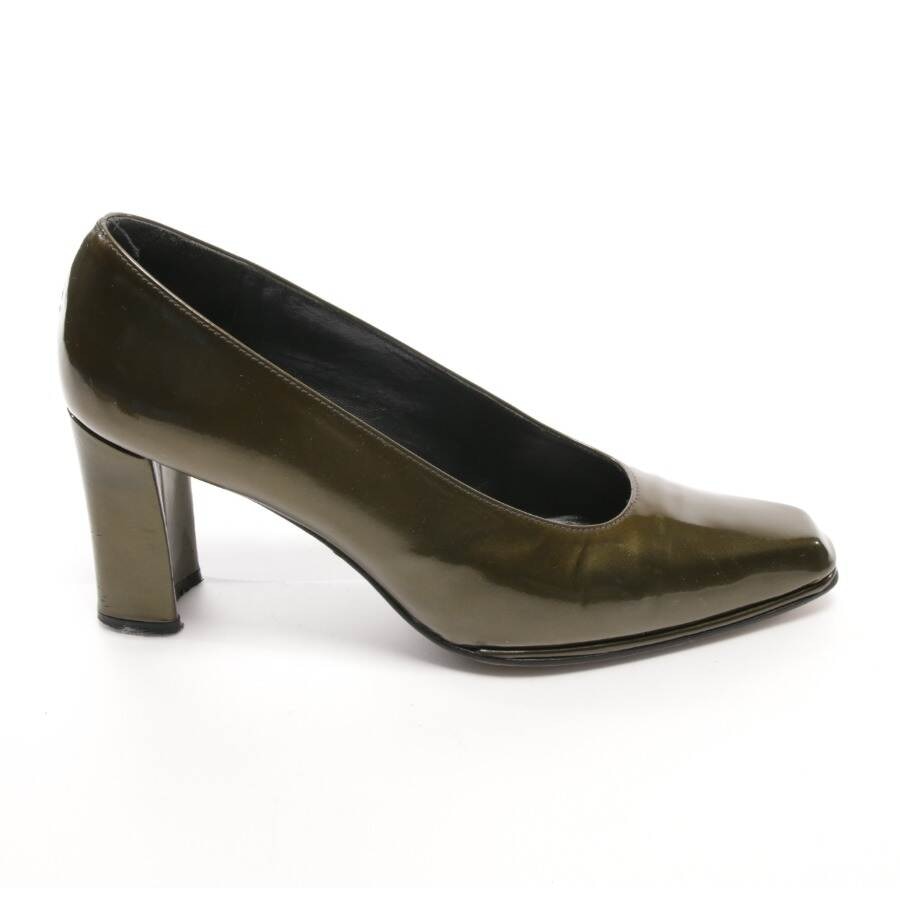 Image 1 of High Heels EUR 38.5 Dark Green in color Green | Vite EnVogue