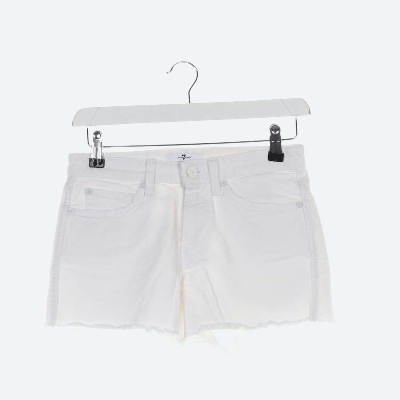 Image 1 of Shorts W23 White in color White | Vite EnVogue
