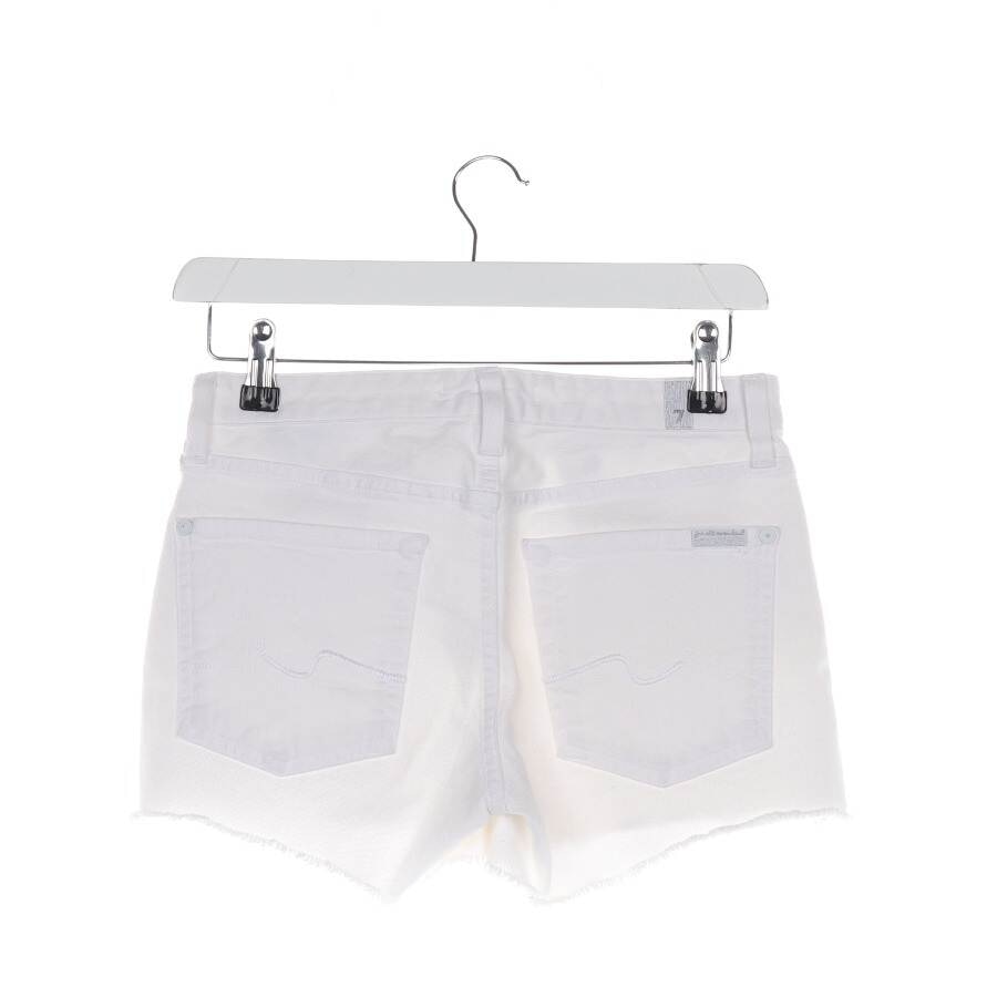 Image 2 of Shorts W23 White in color White | Vite EnVogue