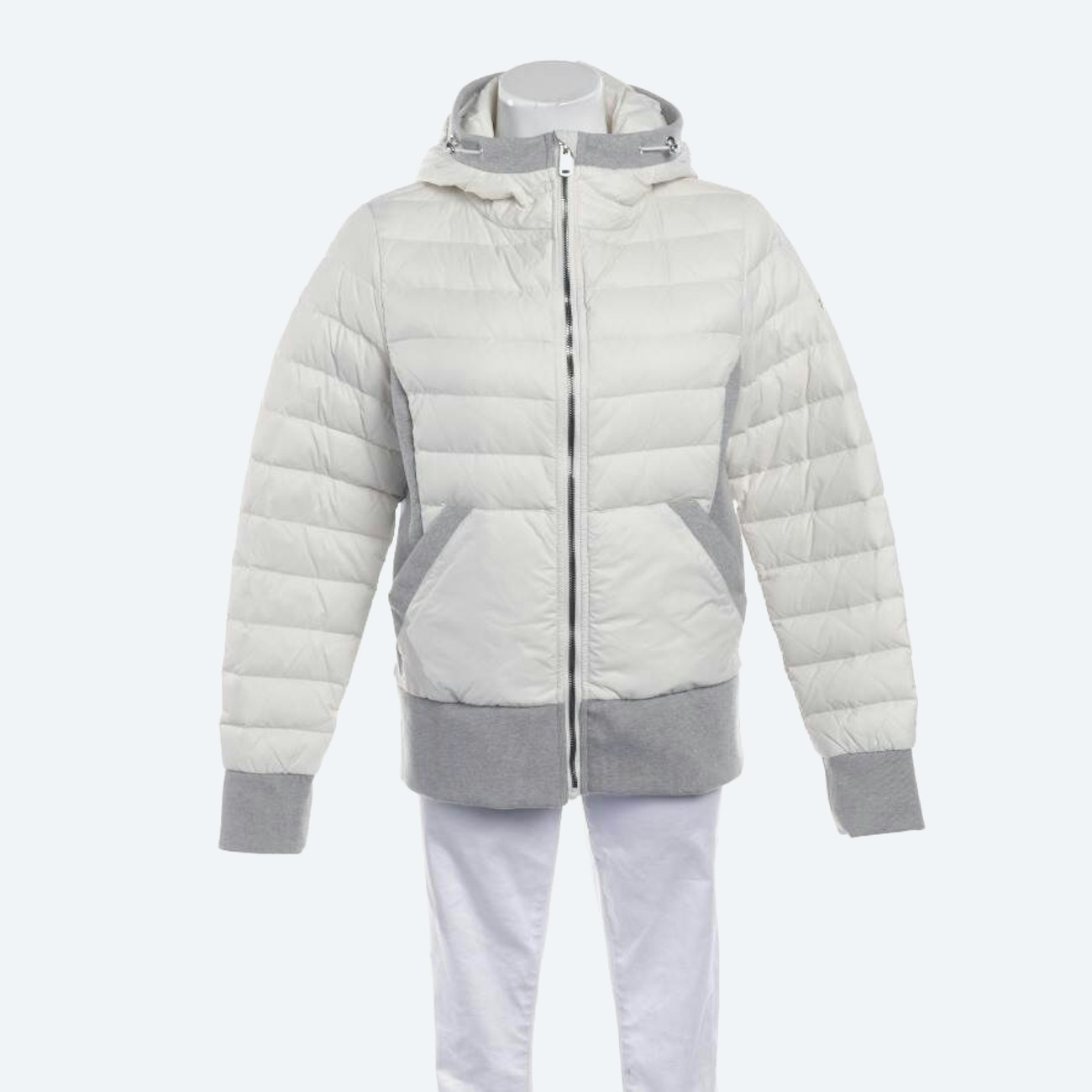 Image 1 of Quilted Jacket 42 White in color White | Vite EnVogue