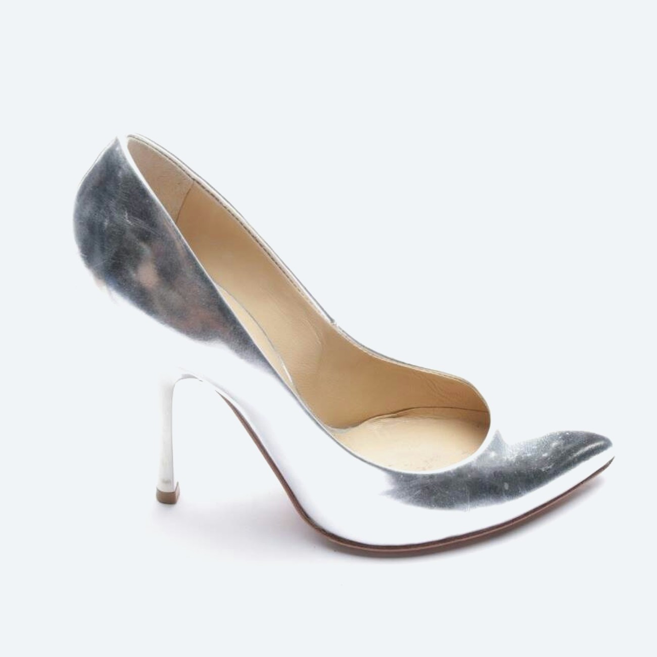 Image 1 of High Heels EUR 36 Metallic in color Metallic | Vite EnVogue