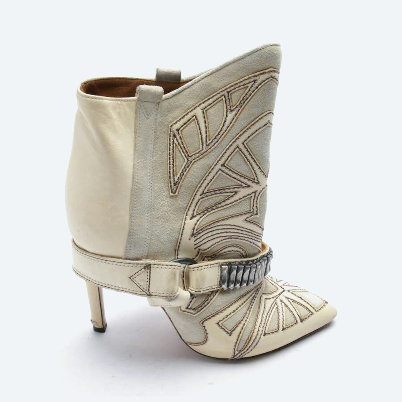 Image 1 of Ankle Boots EUR 36 Beige in color White | Vite EnVogue
