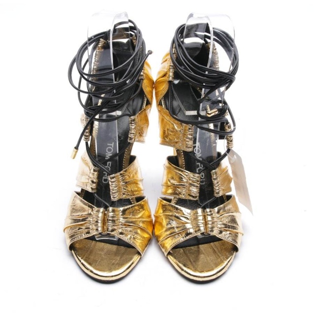 Heeled Sandals EUR 36 Gold | Vite EnVogue