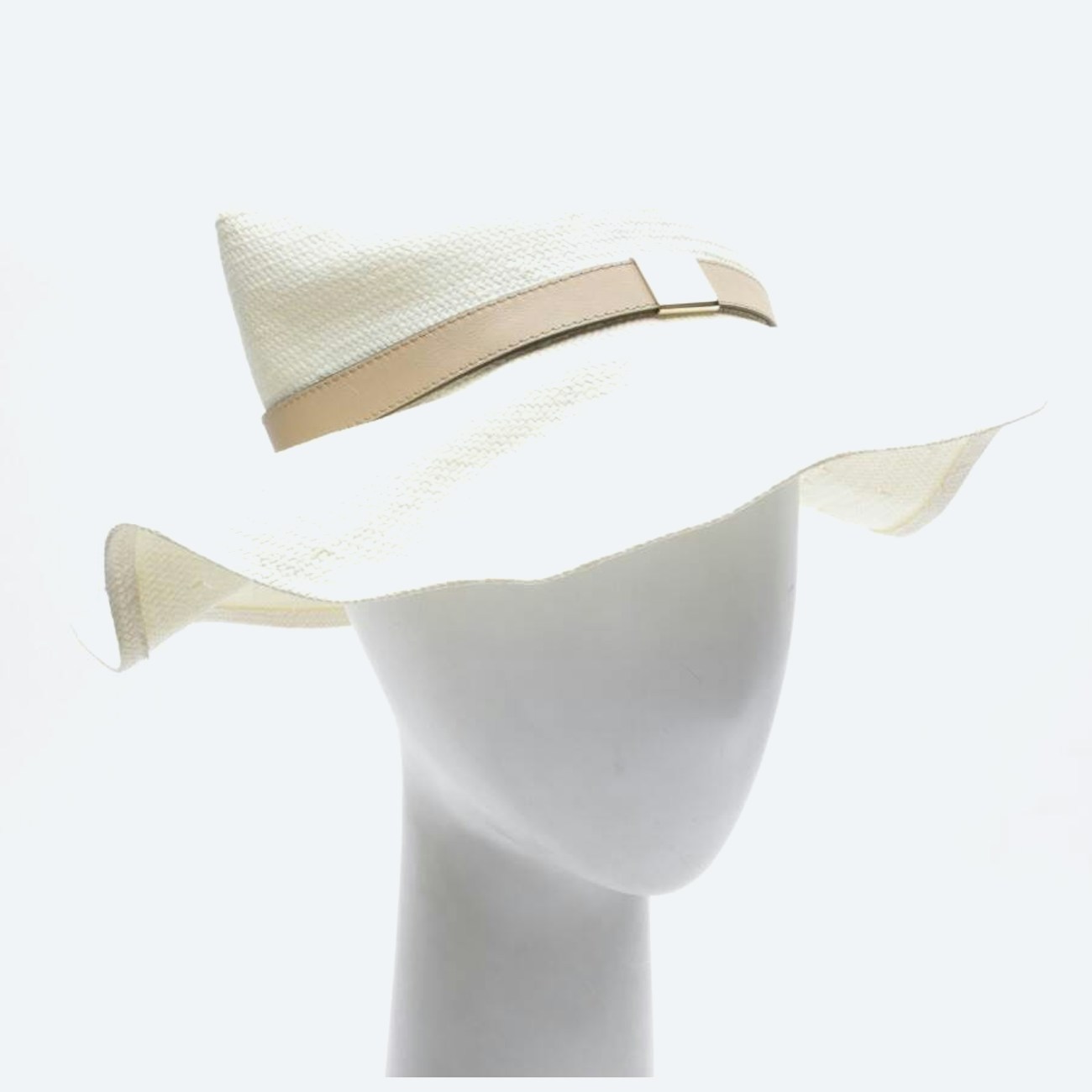 Image 1 of Hat Pastel Yellow in color Yellow | Vite EnVogue