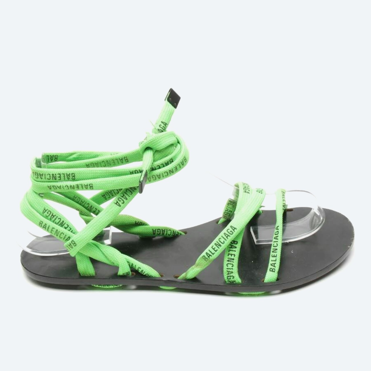 Image 1 of Sandals EUR38 Neon Green in color Neon | Vite EnVogue