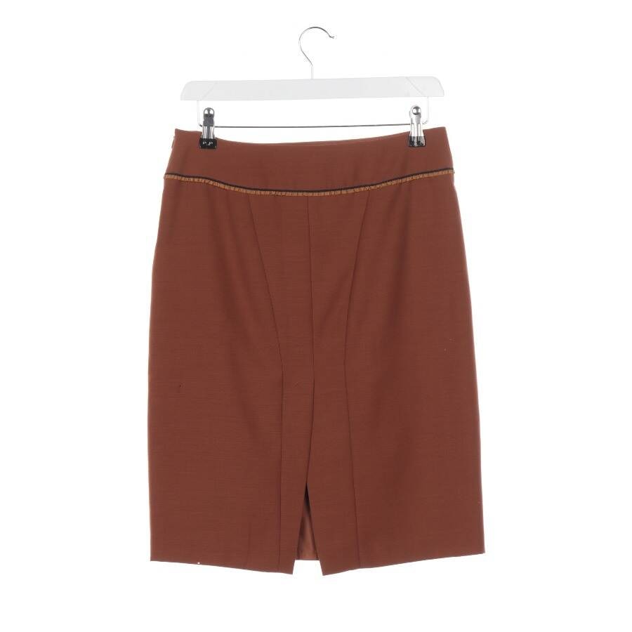 Image 2 of Wool Skirt 36 Brown in color Brown | Vite EnVogue