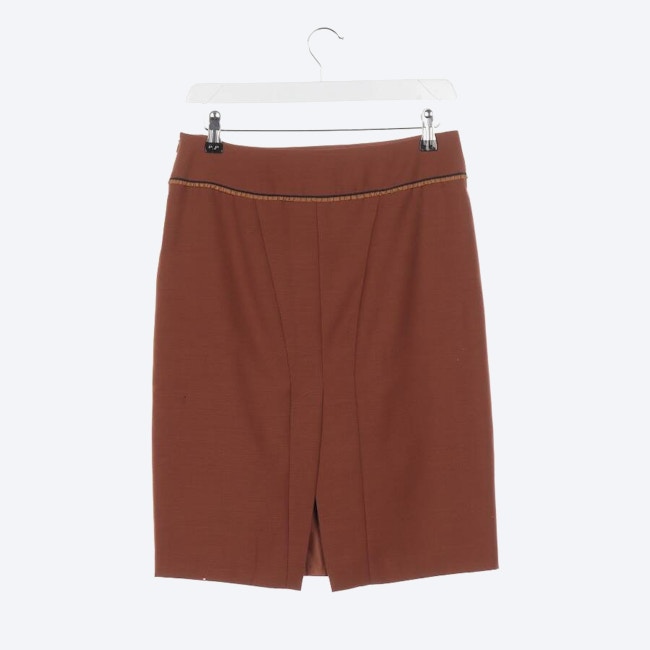 Image 2 of Wool Skirt 36 Brown in color Brown | Vite EnVogue