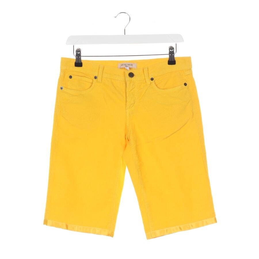 Image 1 of Shorts W29 Yellow in color Yellow | Vite EnVogue
