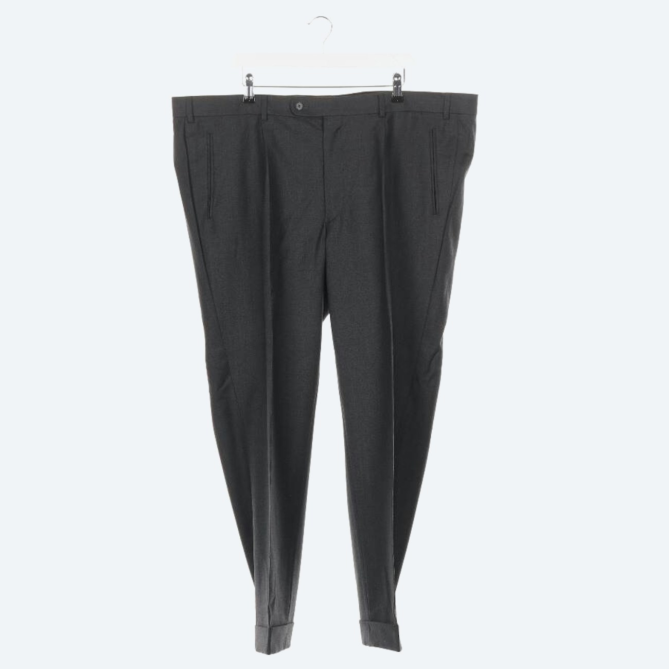 Image 1 of Wool Pants W30 Dark Gray in color Gray | Vite EnVogue