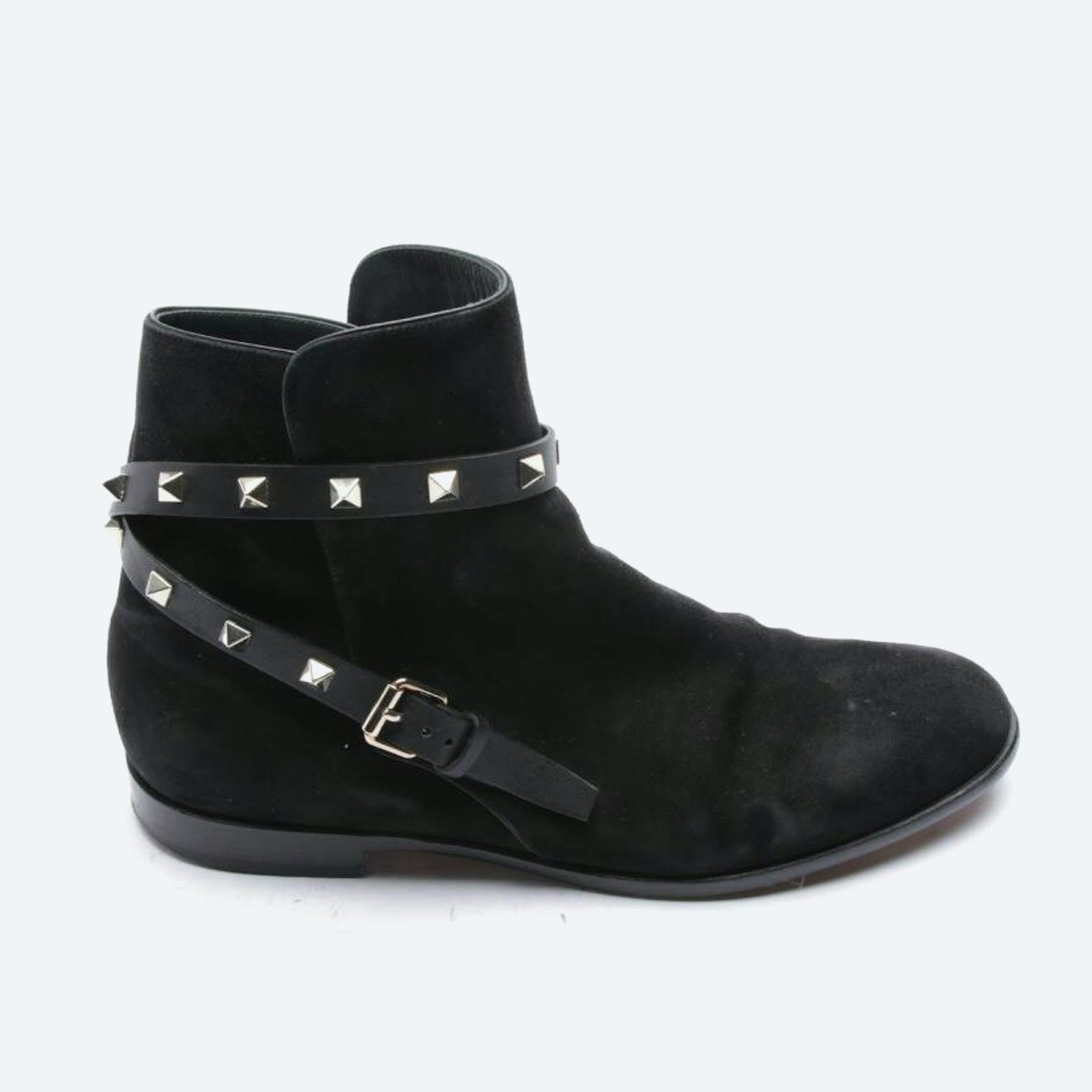 Image 1 of Rockstud Ankle Boots EUR 40 Black in color Black | Vite EnVogue