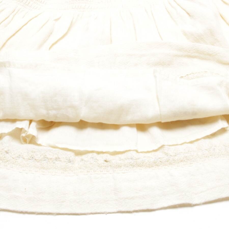 Image 3 of Mini Skirt 36 Cream in color White | Vite EnVogue