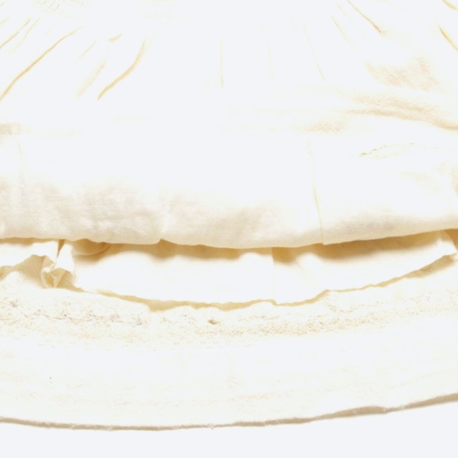 Image 3 of Mini Skirt 36 Cream in color White | Vite EnVogue