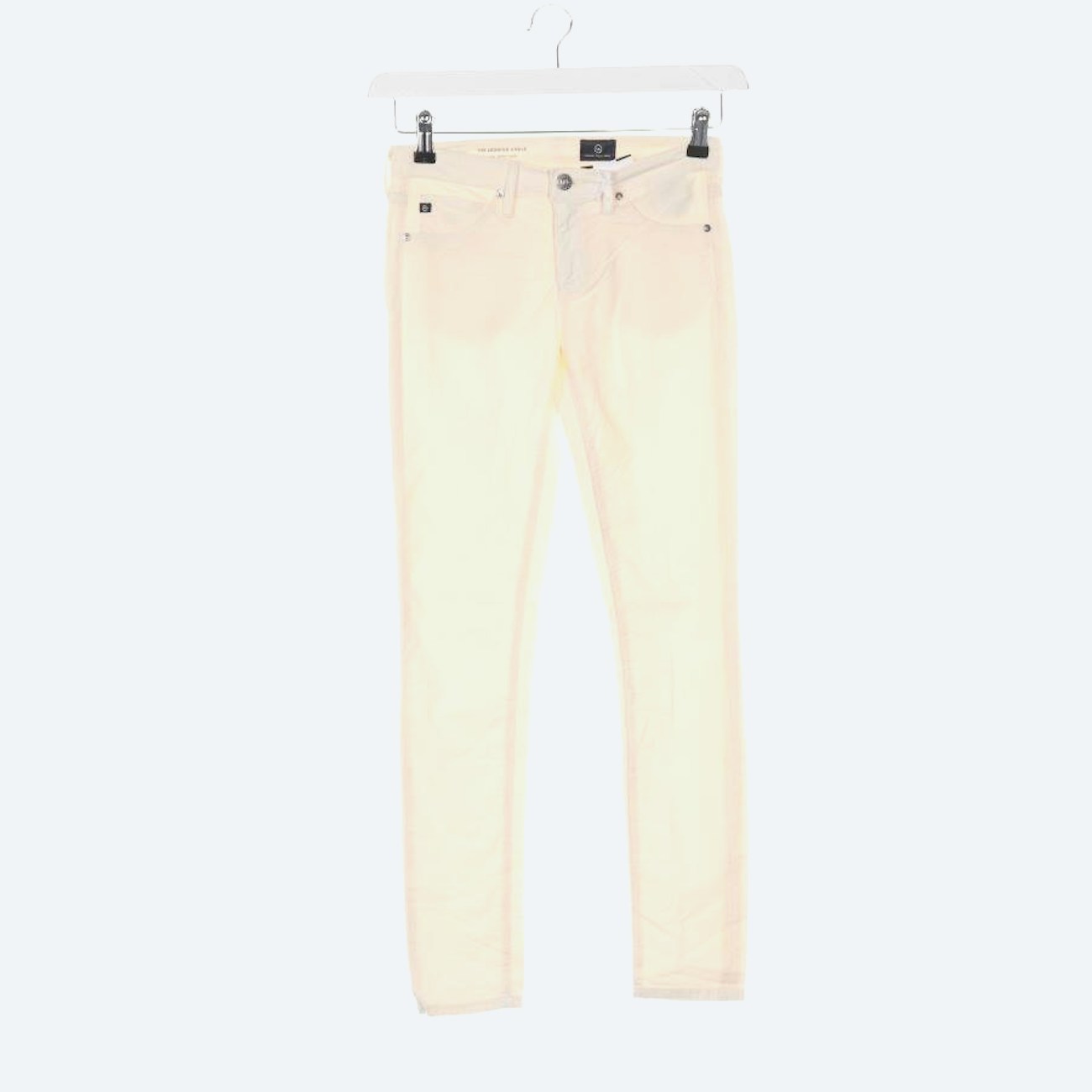 Image 1 of Trousers W24 Beige in color White | Vite EnVogue