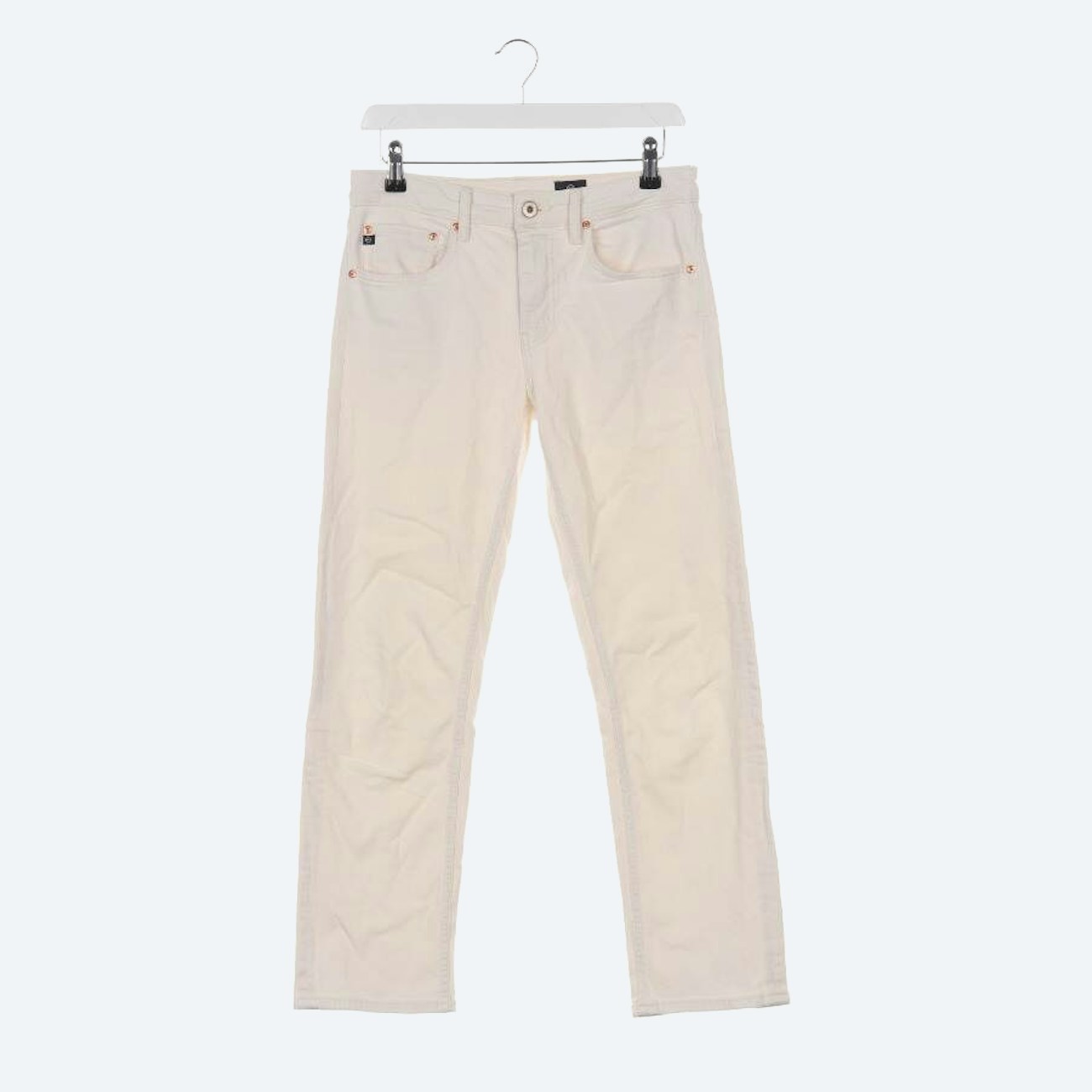 Bild 1 von Jeans Straight Fit W27 Beige in Farbe Weiß | Vite EnVogue