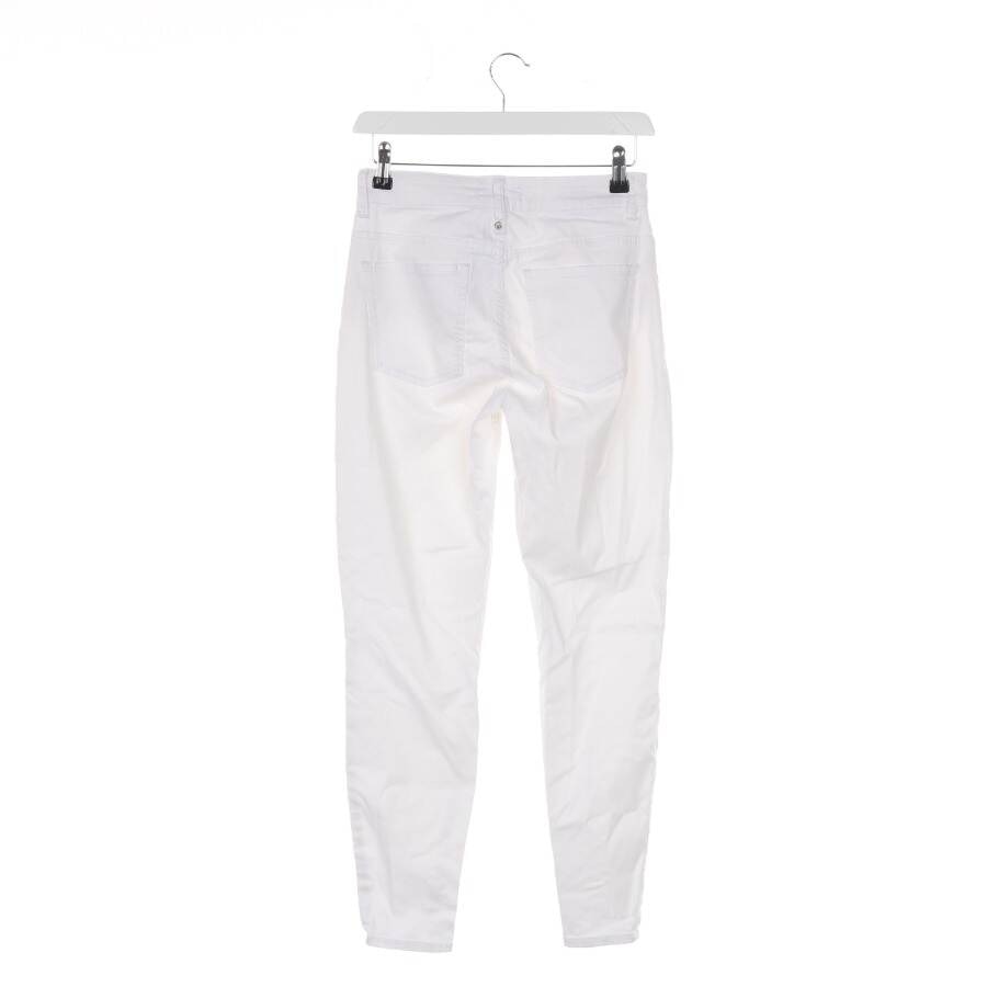 Image 2 of Trousers W27 White in color White | Vite EnVogue